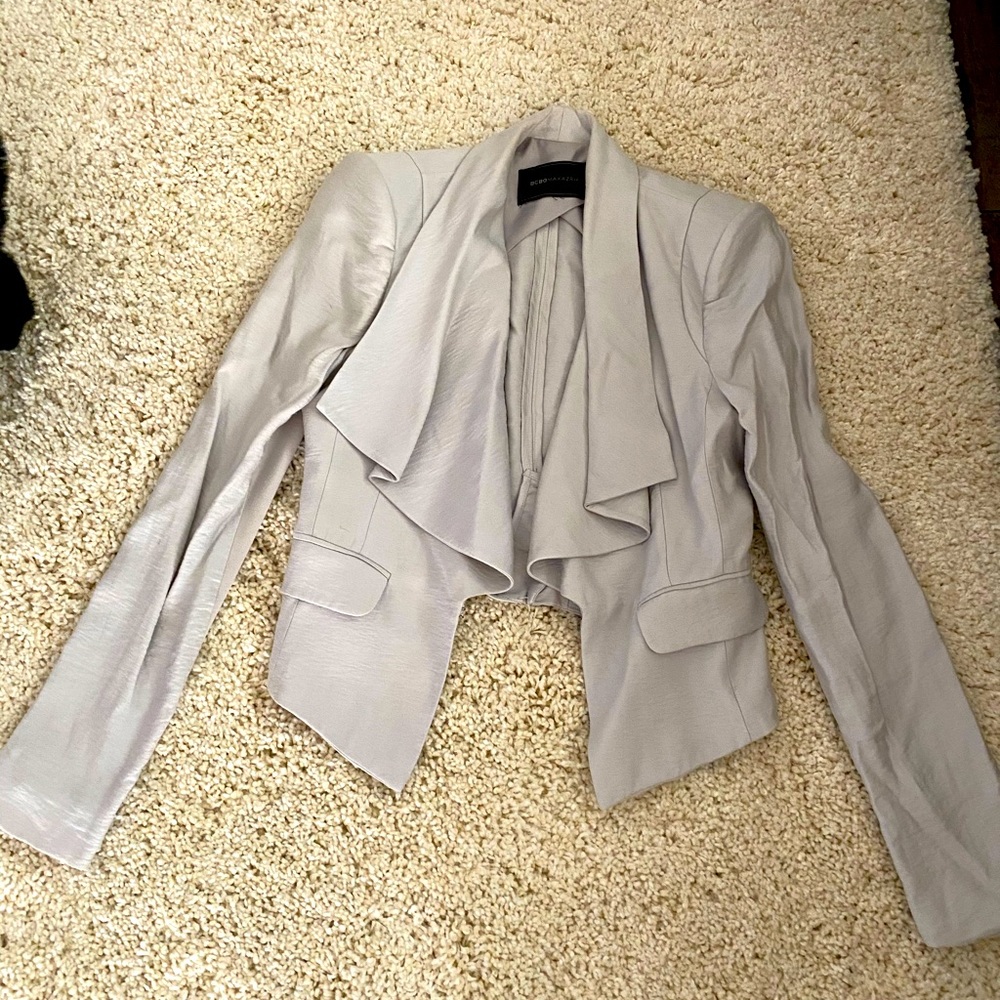 BCBG waterfall blazer